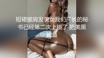 短裙披肩发美女我们厂长的秘书已经第二次上镜了 肥美黑鲍鱼