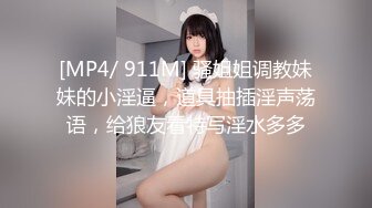 [MP4/ 911M] 骚姐姐调教妹妹的小淫逼，道具抽插淫声荡语，给狼友看特写淫水多多