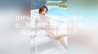 [MP4]JK装一头金发眼镜妹！外表清纯被炮友狂草！蹲在地上深喉，骑乘位白嫩奶子直晃，后入爆插很享受